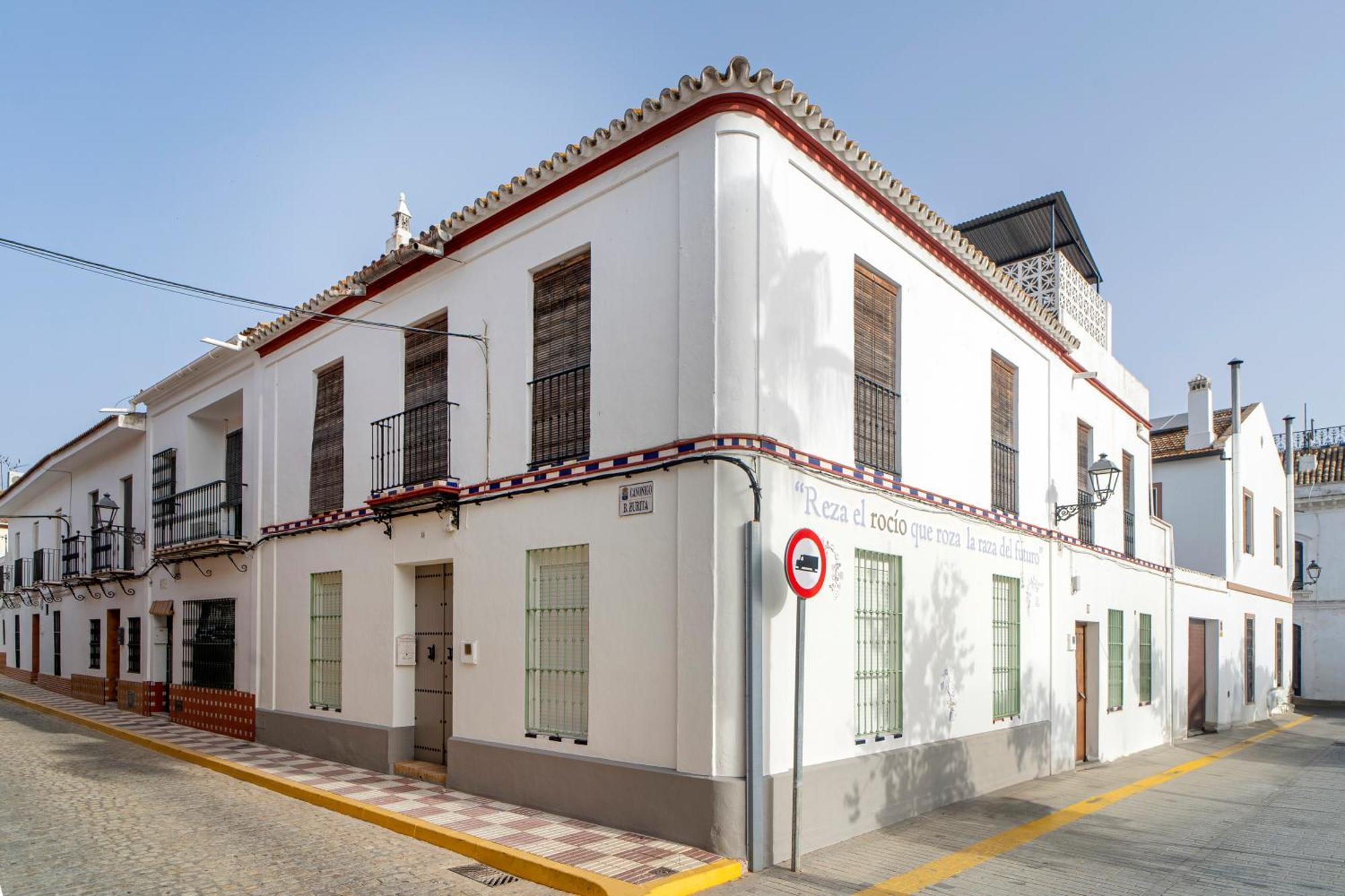 Vila La Casa Del Convento Villamanrique De La Condesa Exteriér fotografie